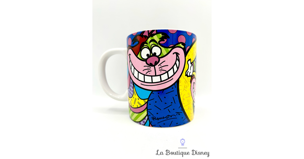 Tasse Britto Chat Cheshire Disney mug Alice au pays des Merveilles